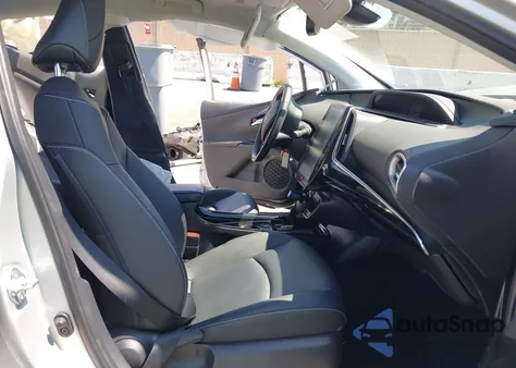 2021 Toyota Prius Prime Limited из США, поврежденный, VIN JTDKAMFP8M3195089